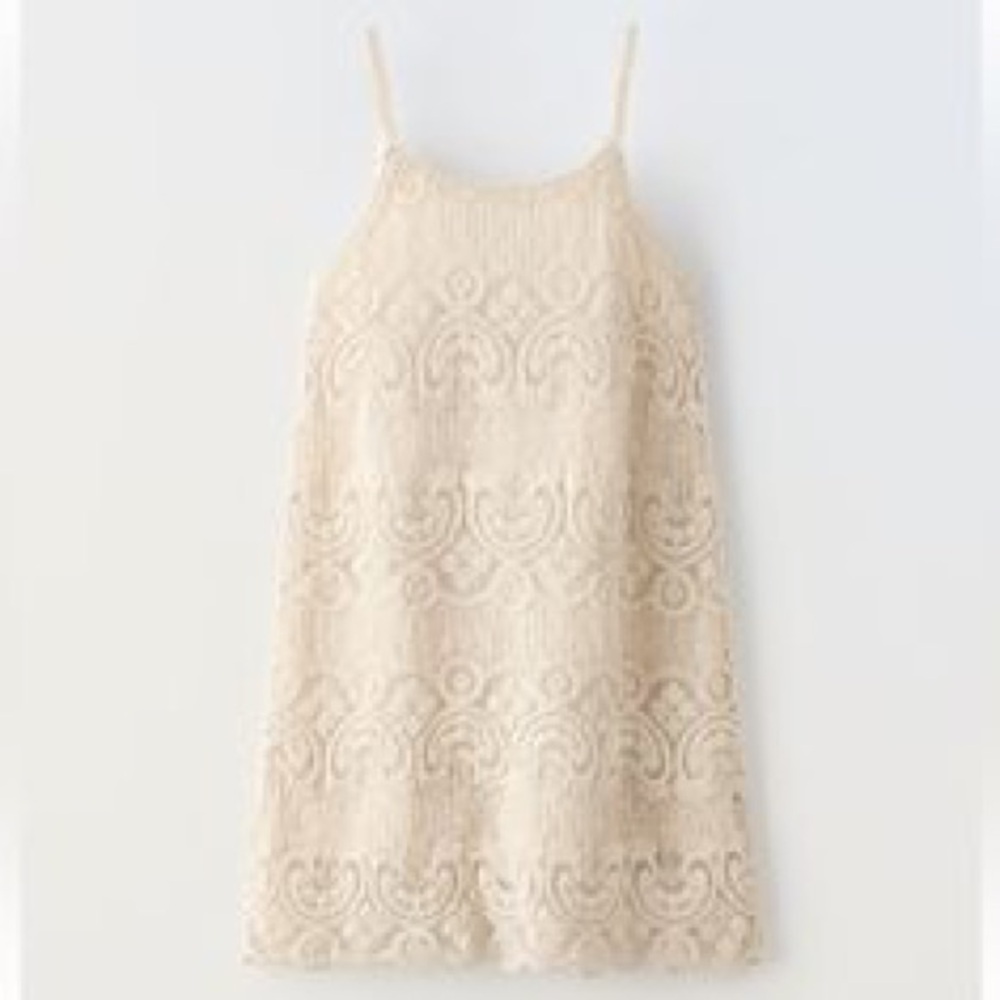 Zara Girls Lace Strappy Dress